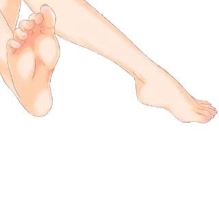 Telegram sticker 😍 Anime feet pack by @dumatmedia