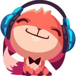 Sticker 🤩 Фокси @TgEmojis @TgEmodziBot