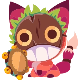 Sticker 🤩 Фокси @TgEmojis @TgEmodziBot