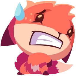 Sticker 🤩 Фокси @TgEmojis @TgEmodziBot