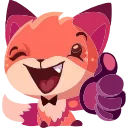 Video sticker 🤩 Фокси @TgEmoj...