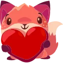 Video sticker 🤩 Фокси @TgEmoj...