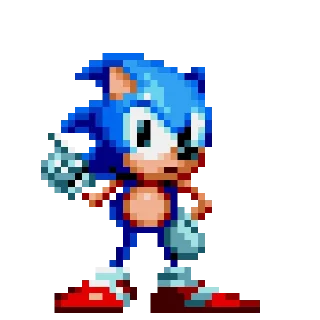 Telegram sticker ☝️ Sonic Mania
