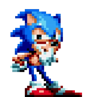 Telegram sticker 🤔 Sonic Mania