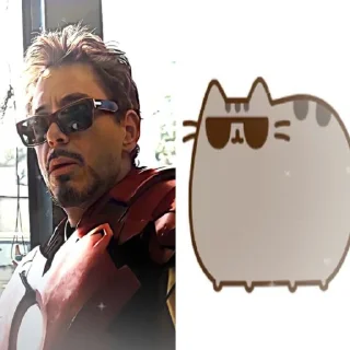 Telegram sticker 🤩 Железный человек @ckladstikerov7