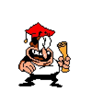 Video sticker 👨‍🎓 Pizza Tower