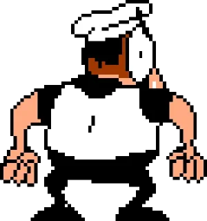 Telegram sticker 😡 Pizza Tower