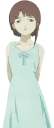 Телеграм стикер ✂ Let's all love Lain