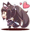 Sticker 🚶‍♀️ Nekopara (premium ver.) @TgEmodziBot