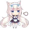 Sticker 🤨 Nekopara (premium ver.) @TgEmodziBot