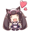 Sticker 💗 Nekopara (premium ver.) @TgEmodziBot