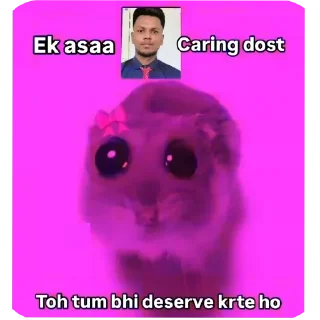 Telegram sticker 🥺 @WTF69KARTIK FAMOUS GUY