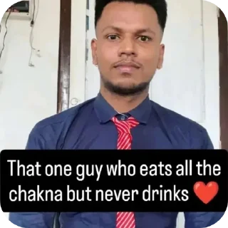 Telegram sticker 👏 @WTF69KARTIK FAMOUS GUY