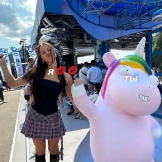 Telegram sticker ❤️ милашик :: :: :: @fStikBot