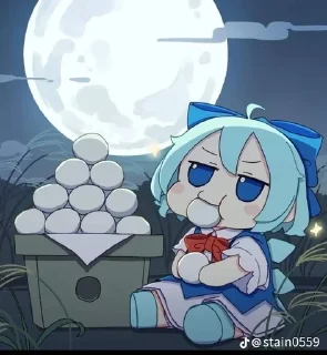 Sticker 🤭 Silly Touhou @FumoCirniki :: @fStikBot