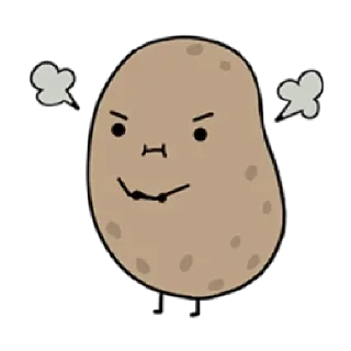 Video sticker ❇️ Kawaii Potato