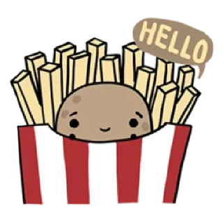 Video sticker ❇️ Kawaii Potato