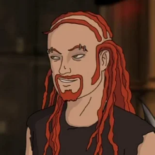 Telegram sticker 😏 метальный конец света