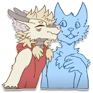 Telegram sticker 💋 Raen - @raendragon