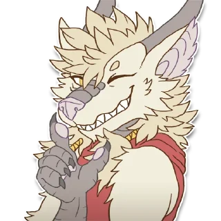 Sticker 😏 Raen - @raendragon