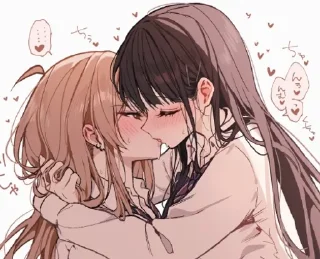 Telegram sticker 🌟 Darling…Kiss Me♡ :: @fStikBot