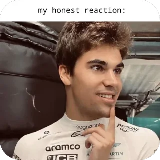 Telegram sticker 🫥 Lance Stroll