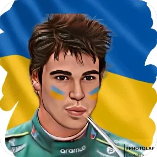 Video sticker 🫥 Lance Stroll