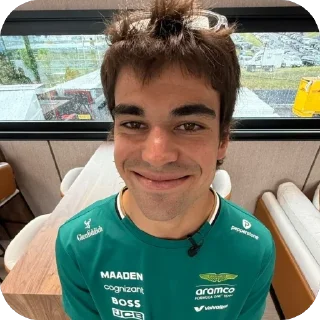 Sticker 🫥 Lance Stroll