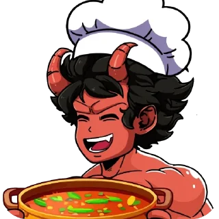 Телеграм стикер 🫥 DevilK