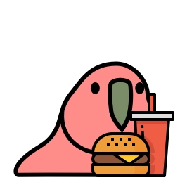 Sticker 🍔 Party Parrot | @EmojisTG