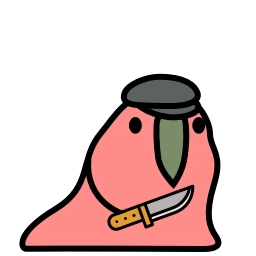 Sticker 🔪 Party Parrot | @EmojisTG