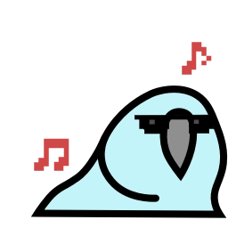 Sticker 🎶 Party Parrot | @EmojisTG