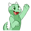 Video sticker 🖐 Subzerus the lizard