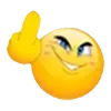 Sticker 🖕 вайбер кололбки ➜ @kotletovvemoji