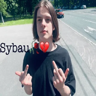Telegram sticker 🙉 Sybau