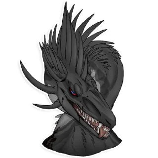 Telegram sticker 👅 Virgil in a nutshell