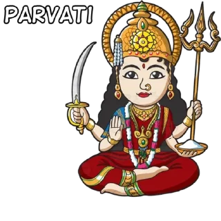 Telegram sticker 🕉️ Hindu Godz • @HinduStickers