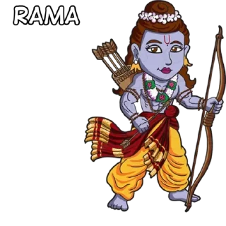 Telegram sticker 🕉️ Hindu Godz • @HinduStickers