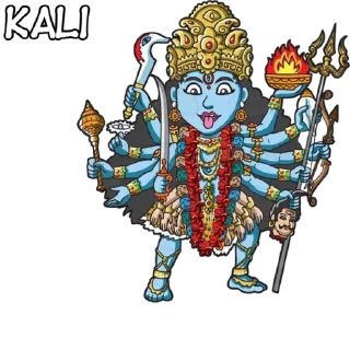 Telegram sticker 🕉️ Hindu Godz • @HinduStickers