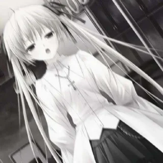 Телеграм стикер 😯 kasugano sora/ tg: tusadlyanYashk