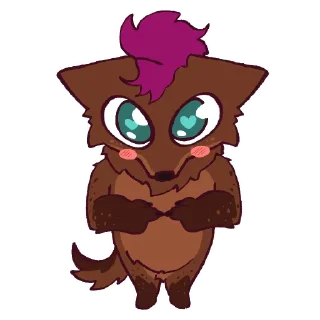 Video sticker 🐱 Glowfly