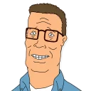 Telegram sticker 😬 King of the Hill