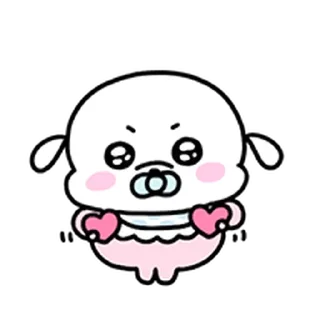 Video sticker ⭐ 복슬 응애임다 @moe_sticker_bot