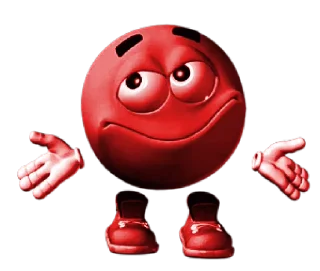Telegram sticker 🌟 Red Joe 🔺 $REDJOE :: @fStikBot
