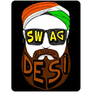 Telegram sticker ✌️ Desi Swag @PunjabiSticker