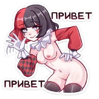 Sticker 👋 Маф; @yooshi69 + @stickersvk18