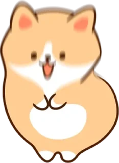 Telegram sticker 💬 더 급하개 더 바쁘개 By @KakaoEmoticon