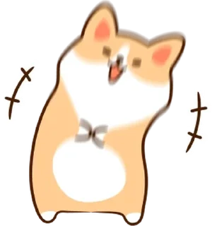 Telegram sticker 💬 더 급하개 더 바쁘개 By @KakaoEmoticon