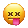 Sticker 😵 emoji ➜ @emoji1