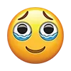 Sticker 🥺 emoji ➜ @emoji1